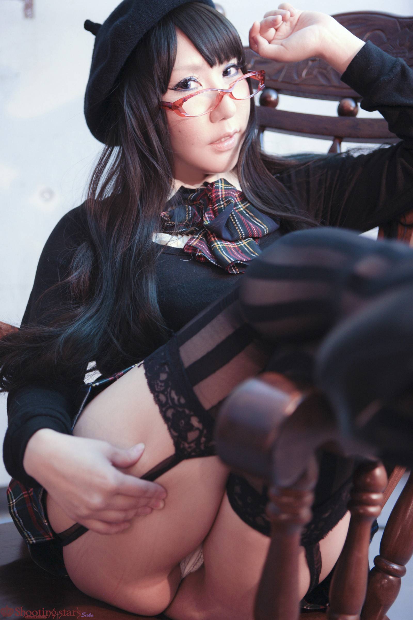 [Cosplay]  Big Boobs Hot Secretary Cosplay Set 2